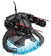 A hovering AA-03 in Codename: Bakery Girl.