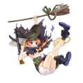 "Dark Sorceress Academy" Full damaged artwork