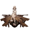 "Dead Silent Dancer" full damaged artwork