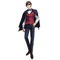 Unused sprites of Kotaro in The Glistening Bloom. He only has one brief appearance in the final story.